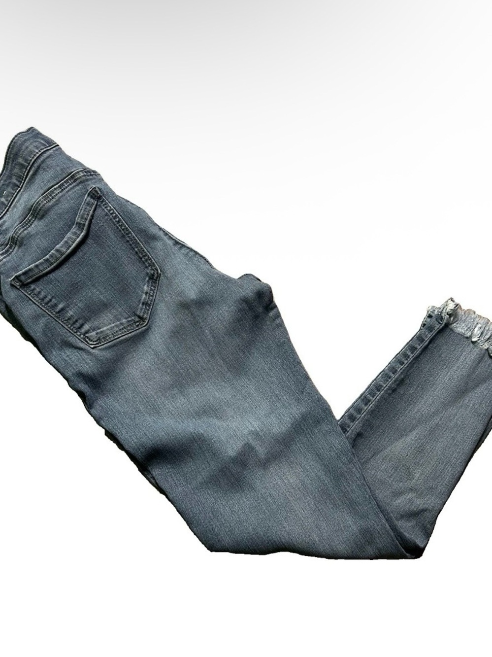 Women’s Democracy Blue Jeans Frayed Ends Size 10